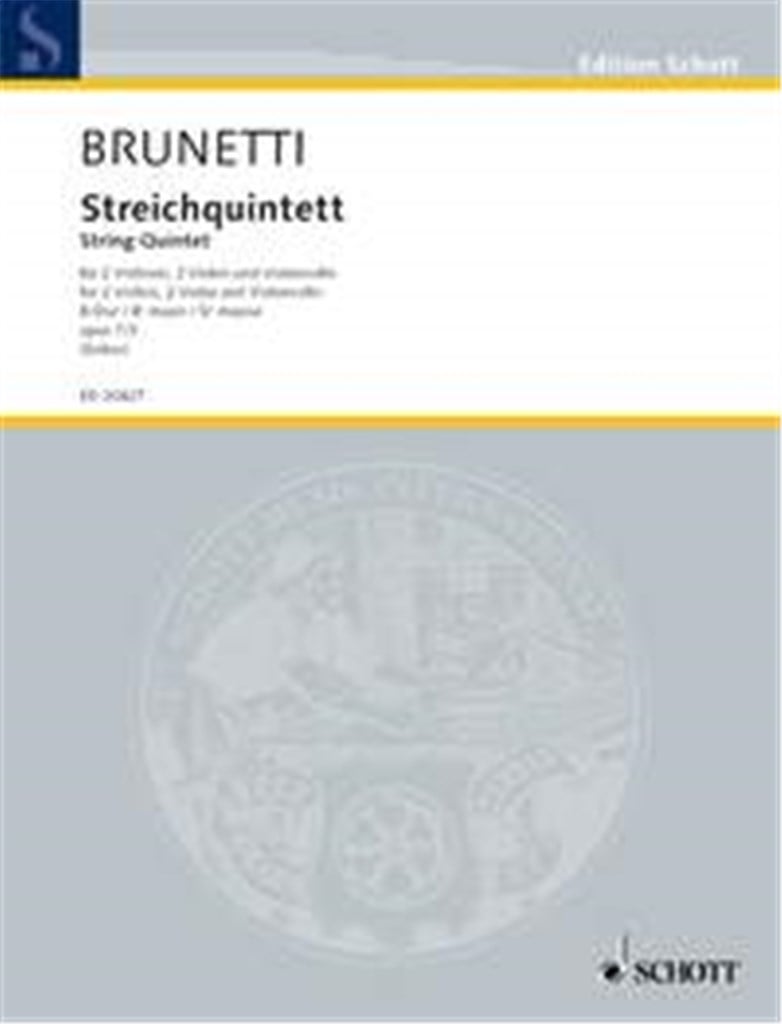String Quintet B flat major op. 7/3