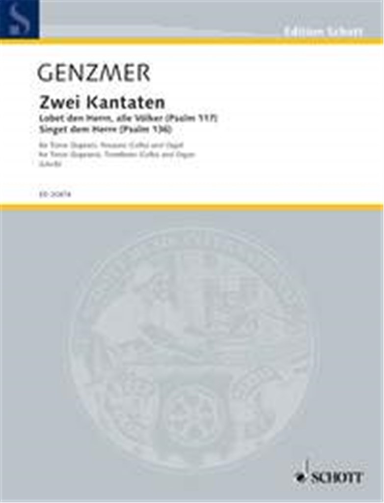 Two Cantatas GeWV 93