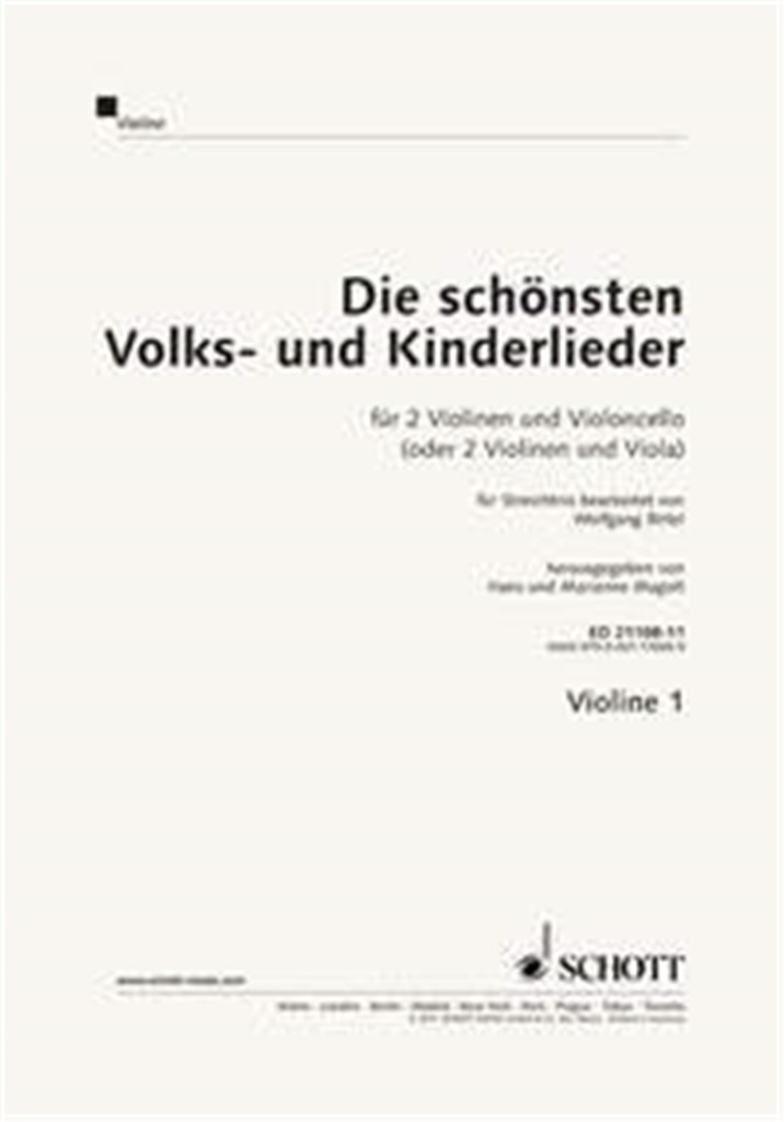 Die schonsten Volks- und Kinderlieder