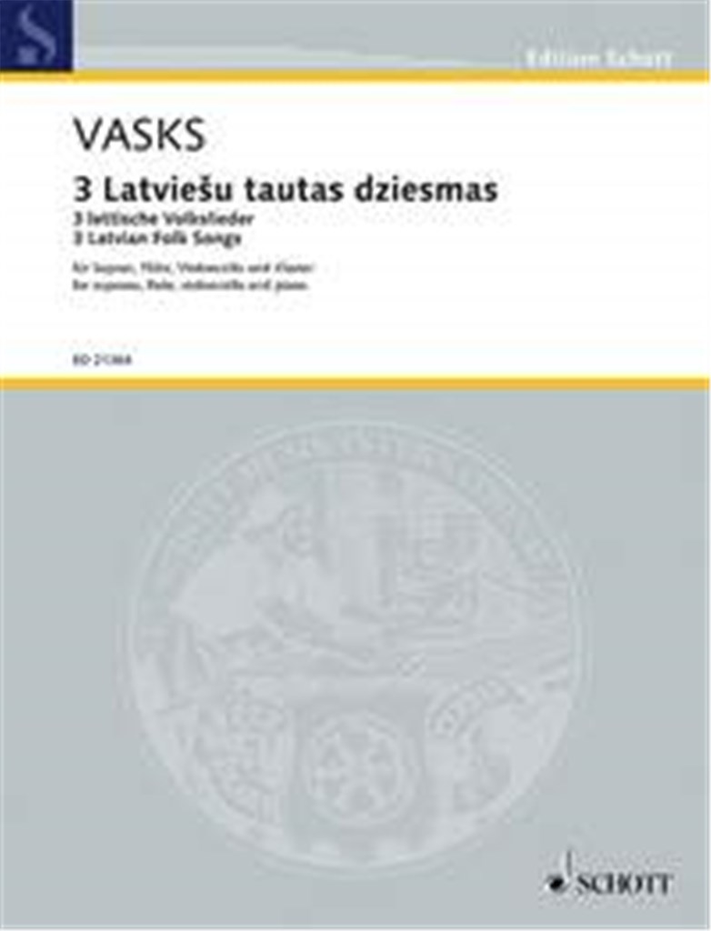 3 Latvie'u tautas dziesmas