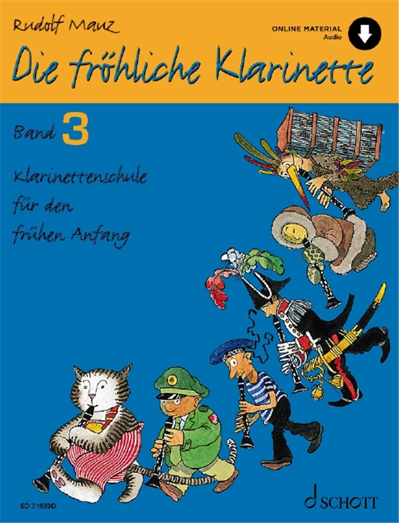 Die fröhliche Klarinette Band 3