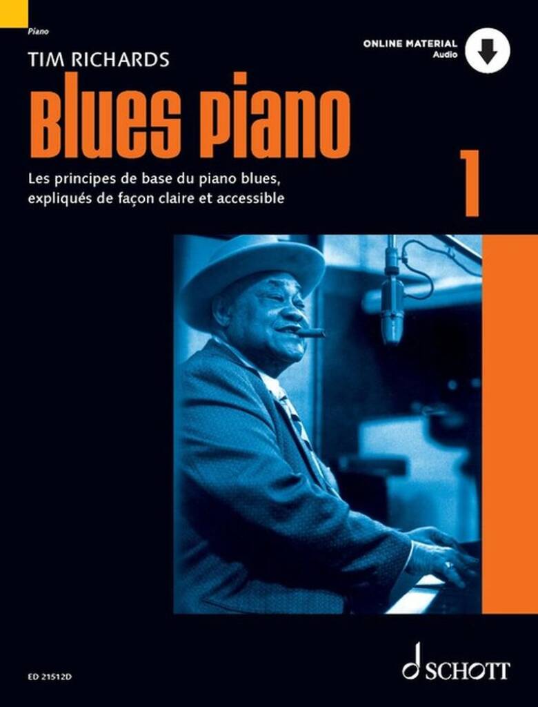 Blues Piano 1 (French Edition) Vol. 1