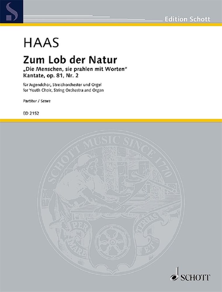 Zum Lob der Natur op. 81/2