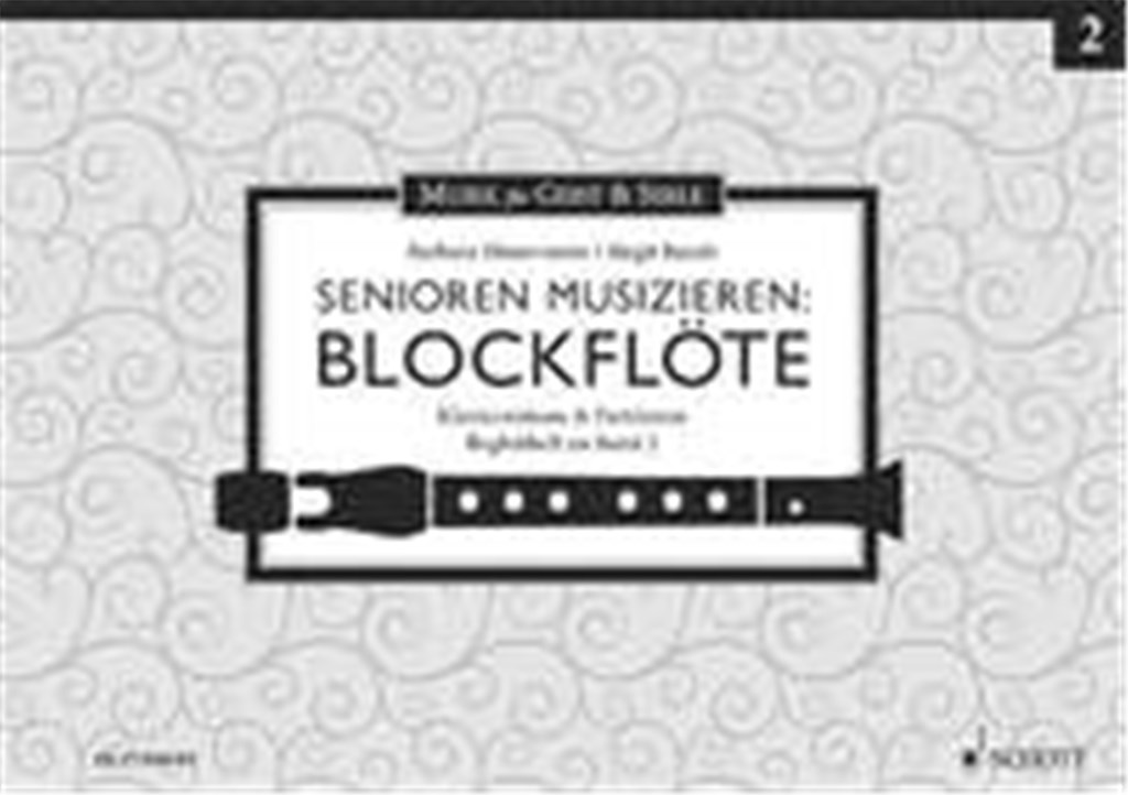 Senioren musizieren: Blockflöte Begleitheft Bd 2