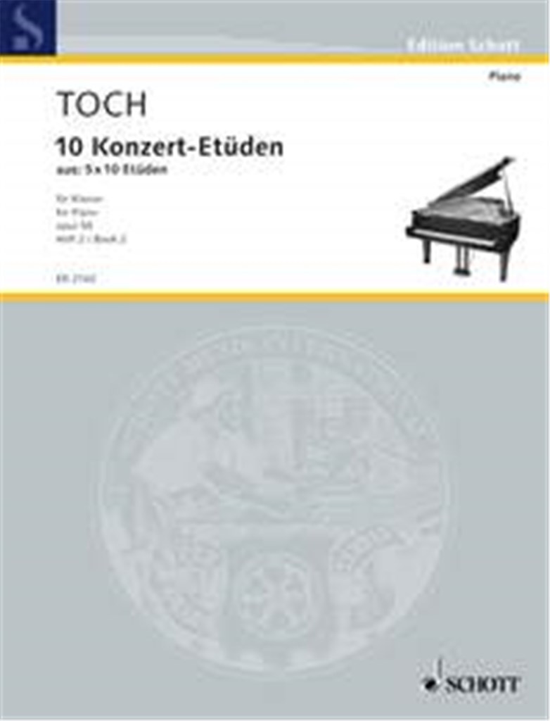 10 Concert Etudes op. 55 Band 2