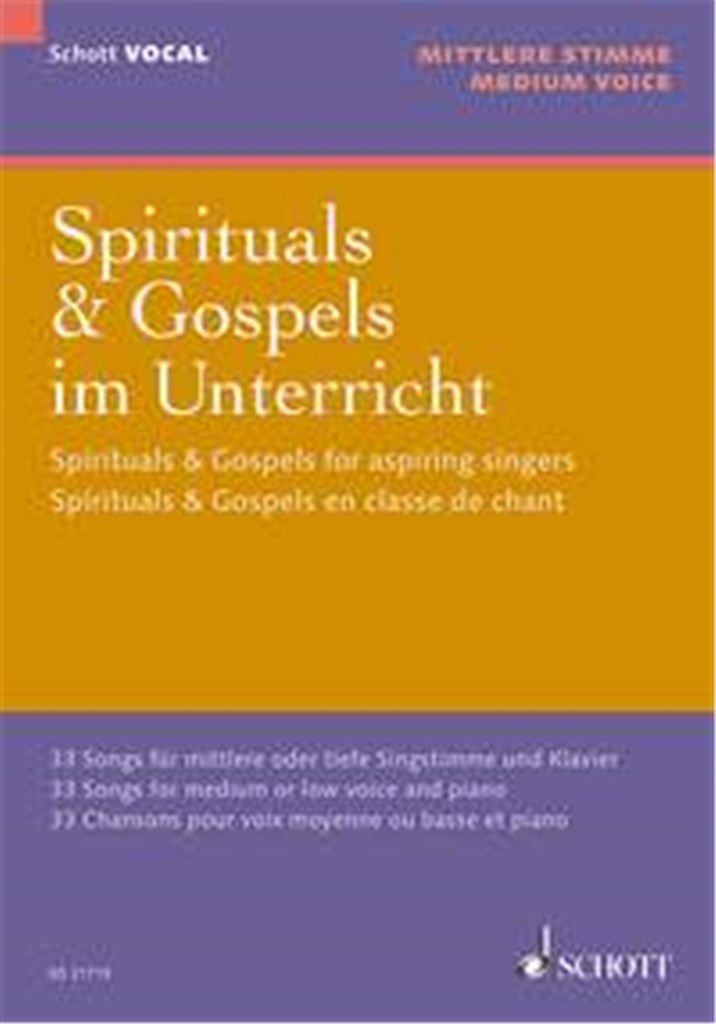 Spiritual & Gospel for aspiring singers