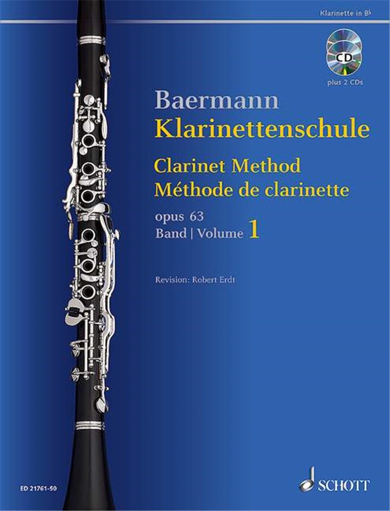 Clarinet Method op. 63 Band 1: No. 1-33