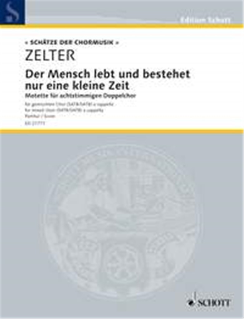 Der Mensch lebt und bestehet nur eine kleine Zeit