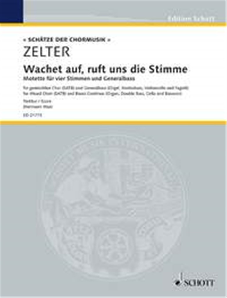 Wachet auf, ruft uns die Stimme