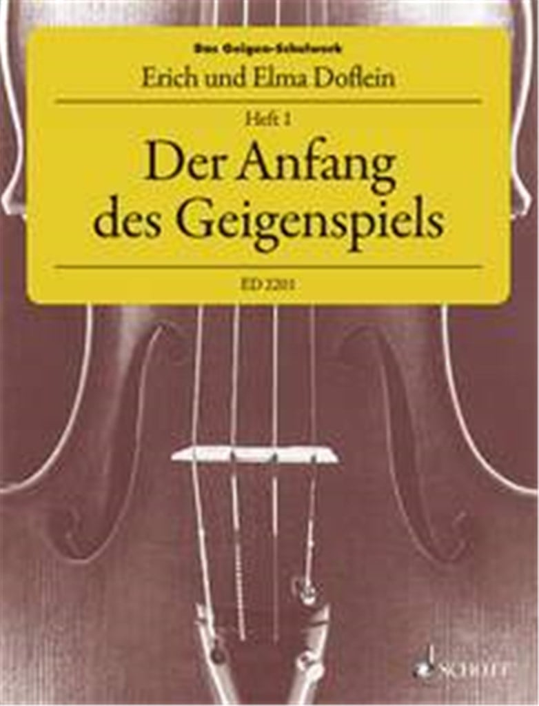 Geigen Schulwerk 1 (Anfang)