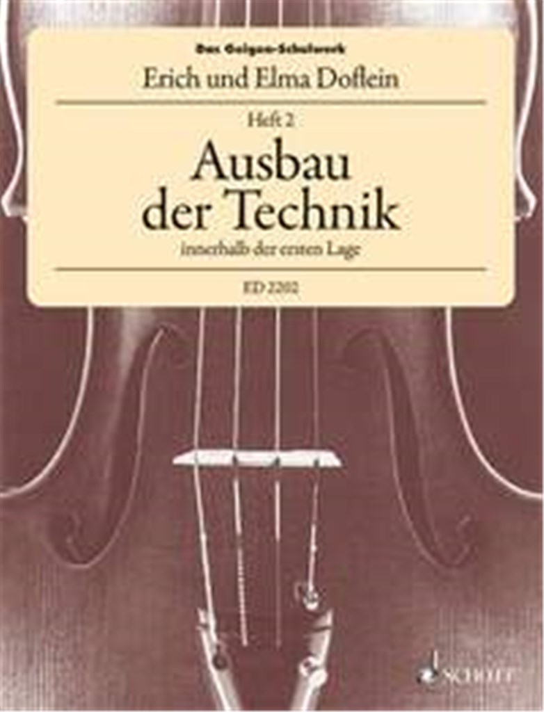 Geigen Schulwerk 2 (Ausbau Techn