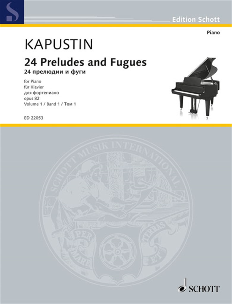Twenty-Four Preludes and Fugues op. 82 Band 1