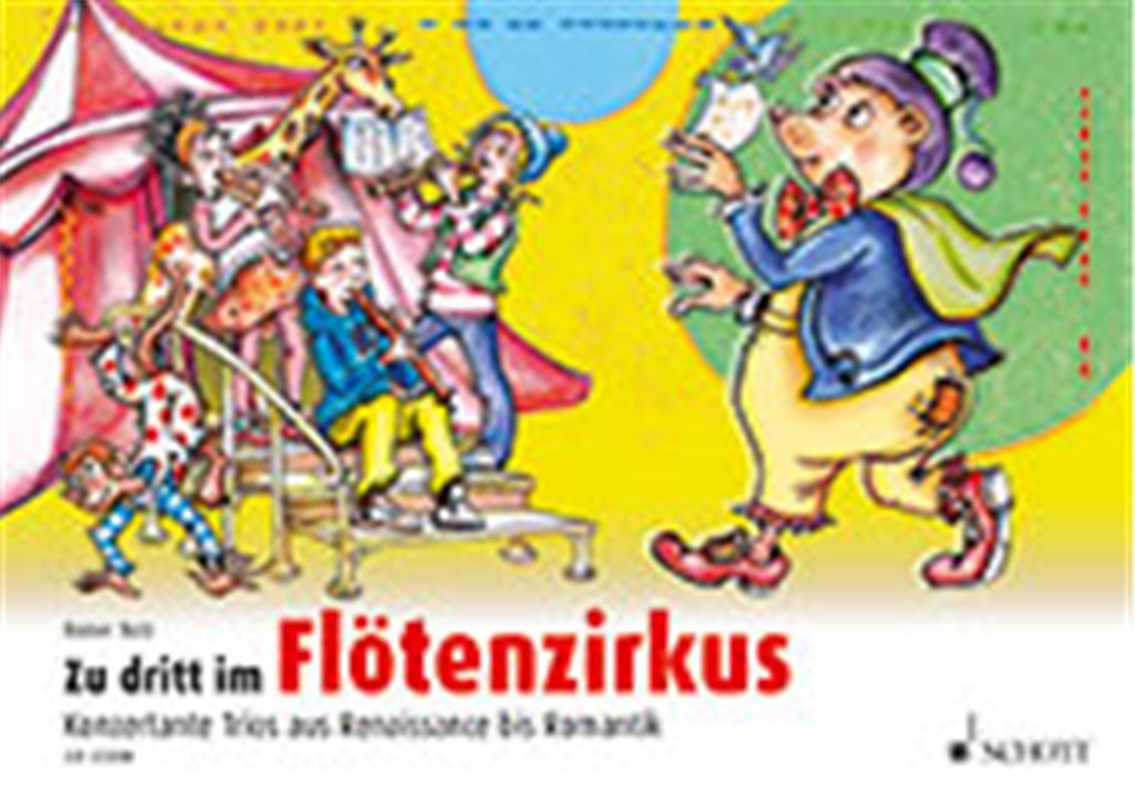 Three at the Flute Circus