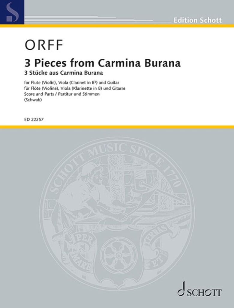 3 Stücke aus Carmina Burana