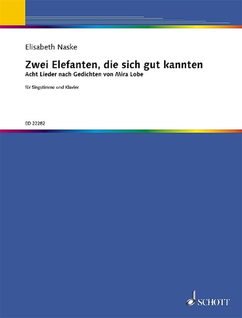 Zwei Elefanten, Die Sich Gut Kannten