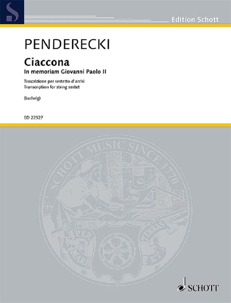 Ciaccona - In Memoriam Giovanni Paolo II