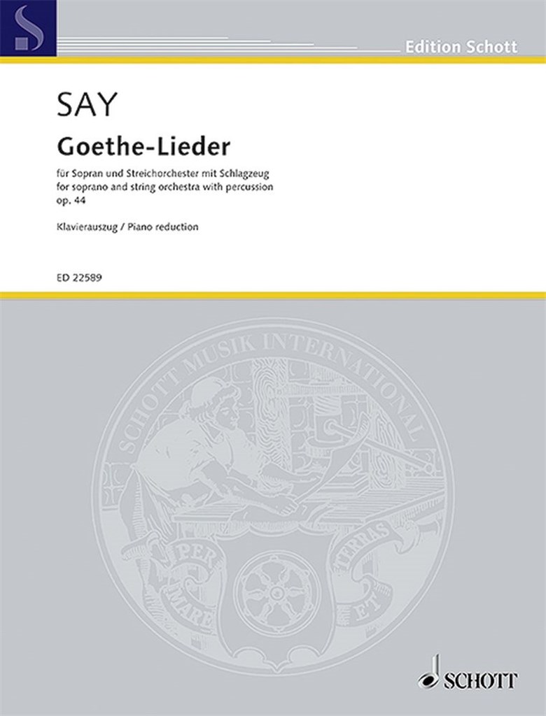 Goethe-Lieder Op. 44
