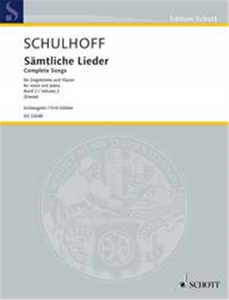 Sämtliche Lieder II Band 2