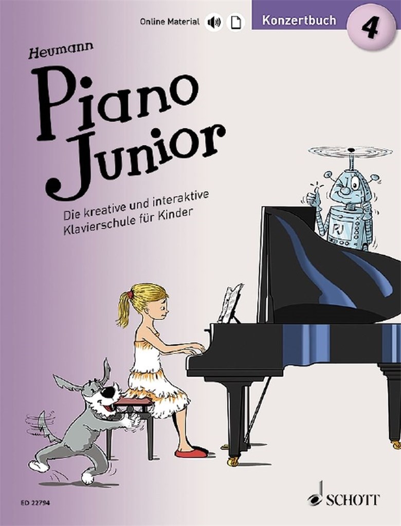 Piano Junior: Konzertbuch 4 Band 4