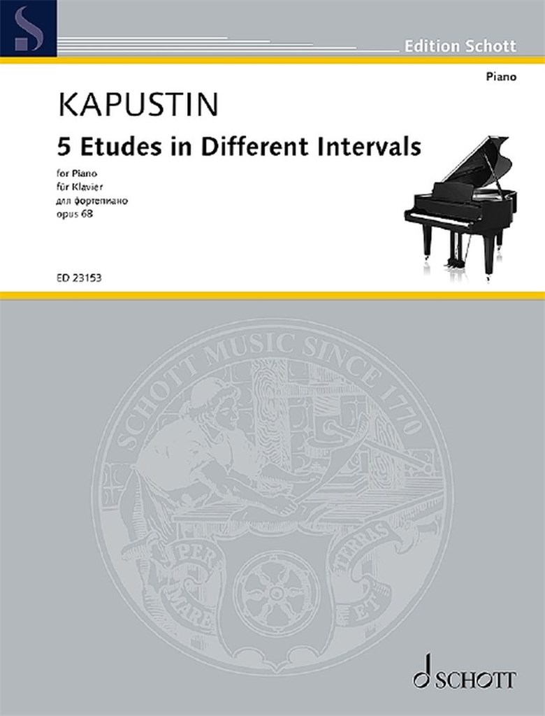 5 Etudes in Different Intervals op. 68