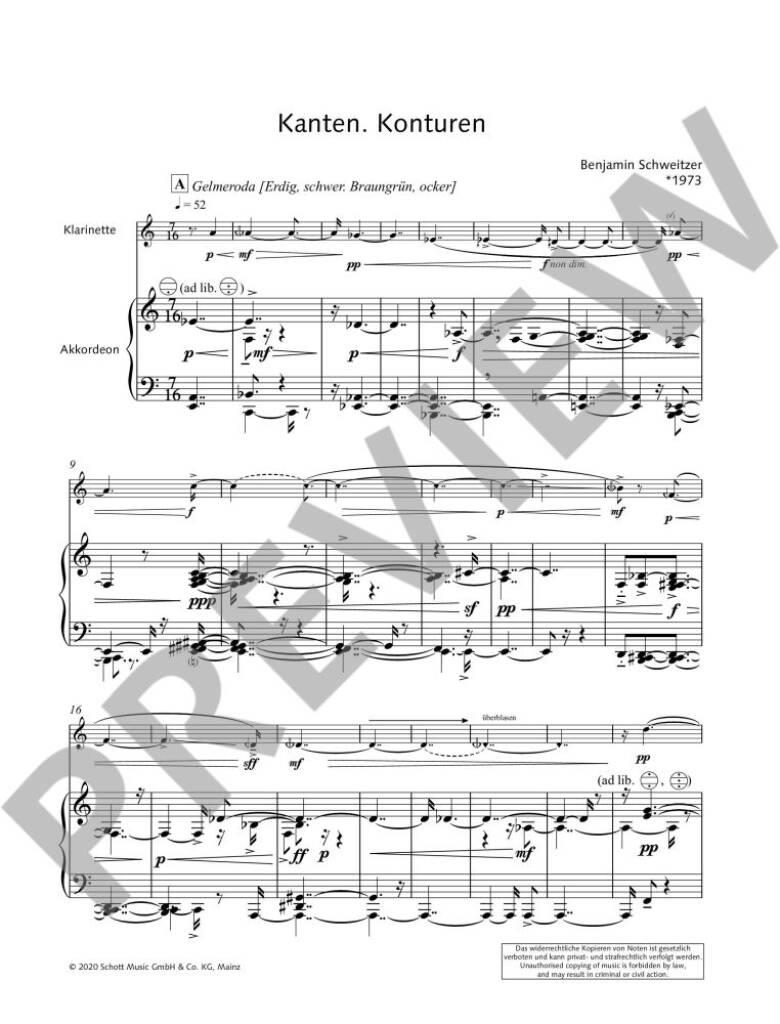 Kanten. Konturen