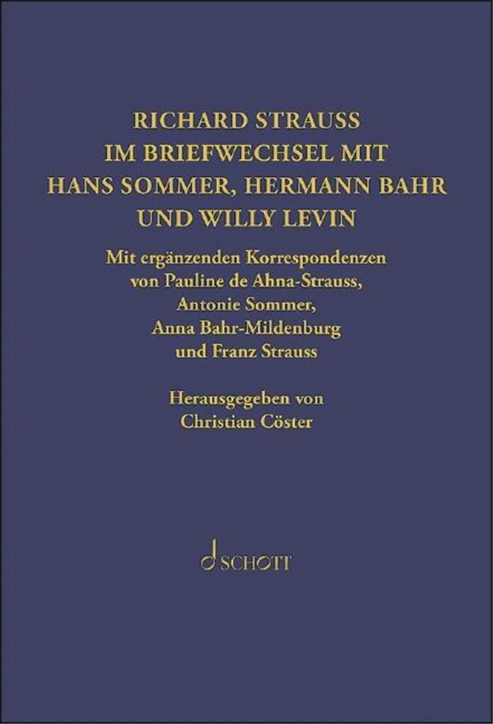 Richard Strauss. Briefwechsel mit Hermann Bahr