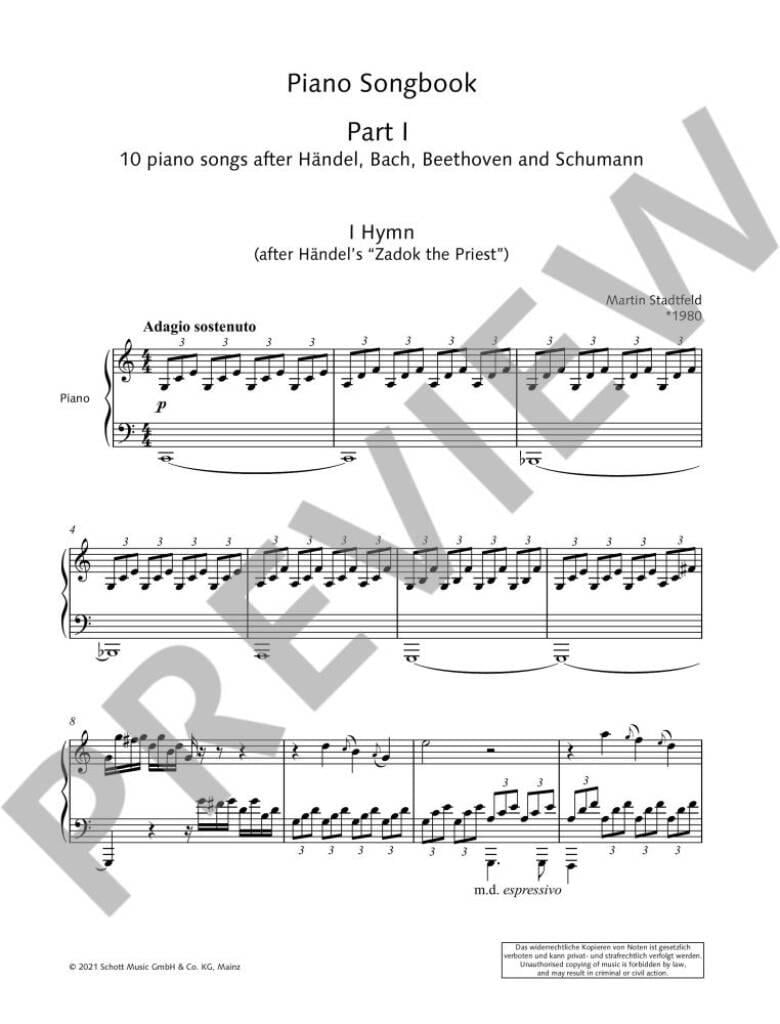 Piano Songbook