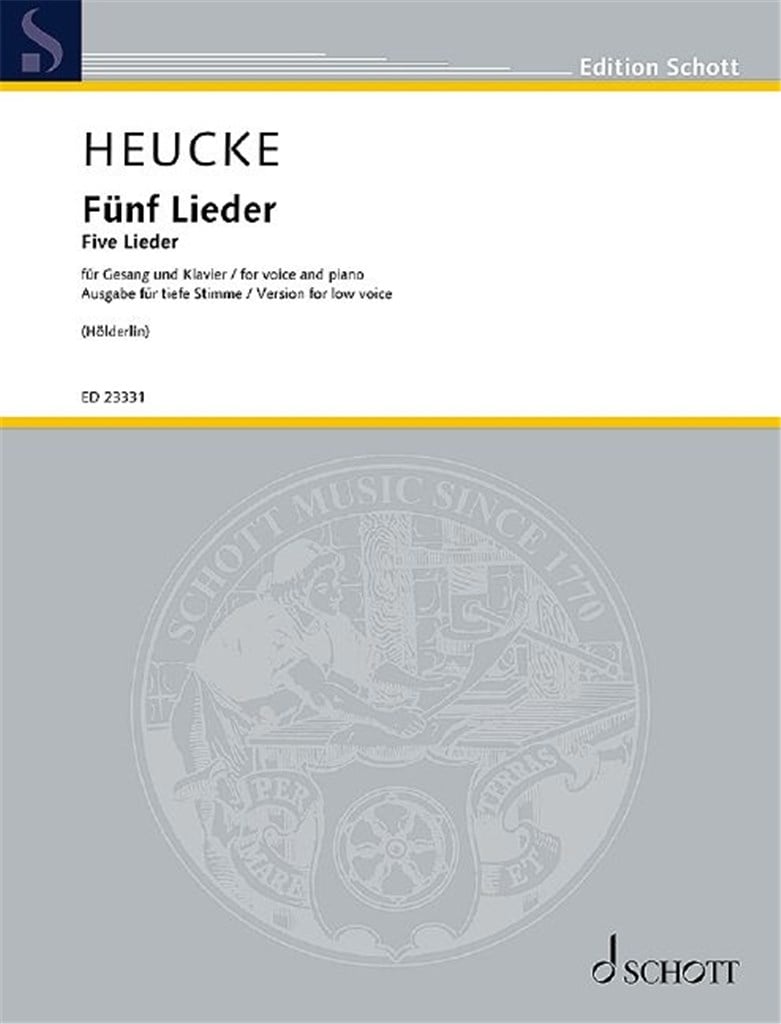 Fünf Lieder op. 99