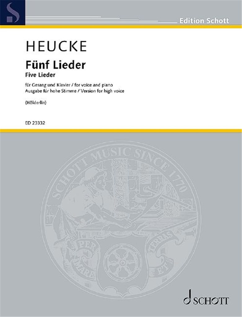 Fünf Lieder op. 99