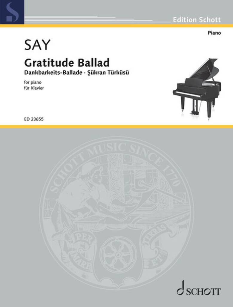 Dankbarkeits-Ballade op. 88
