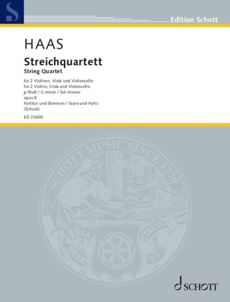 Streichquartett op. 8