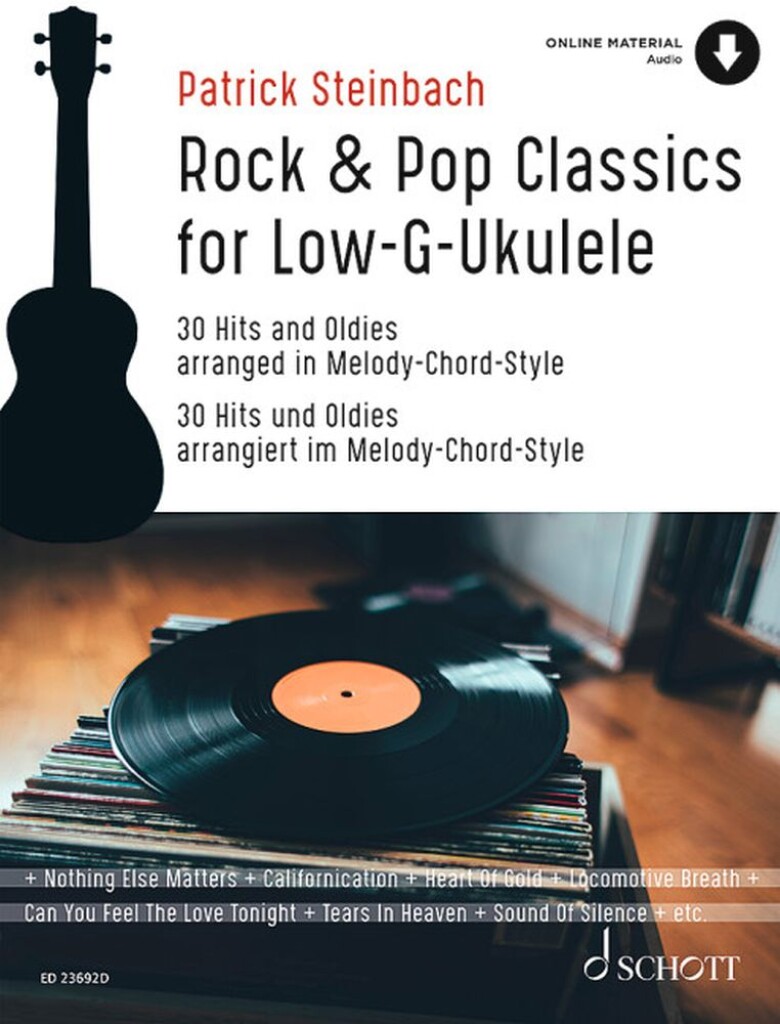 Rock & Pop Classics for Low G-Ukulele