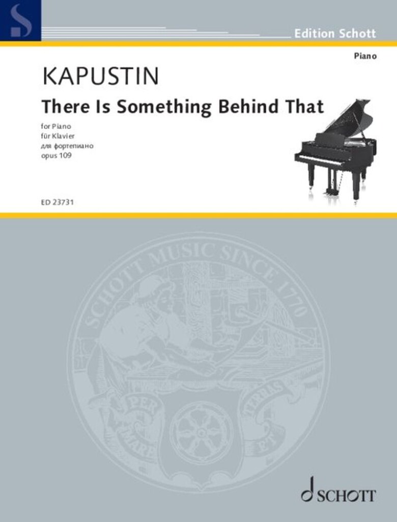 There Is Something Behind That op. 109