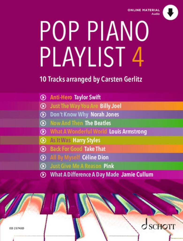 Pop Piano Playlist 4 4