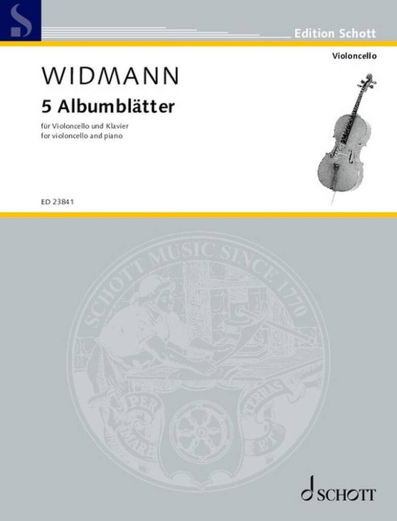 5 Albumblätter