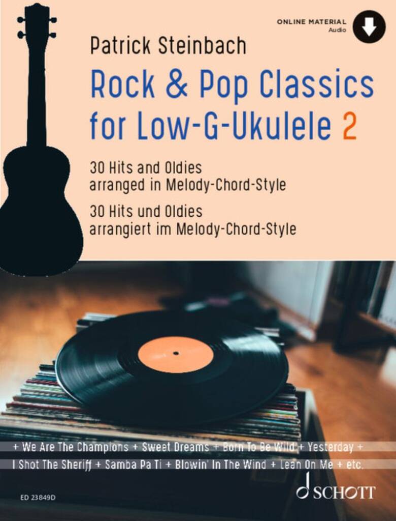 "Rock & Pop Classics for ""Low G""-Ukulele 2"