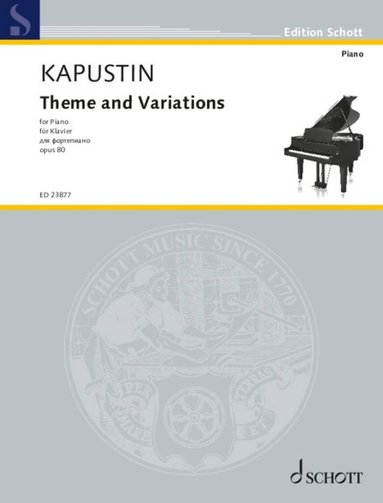Theme and Variations op. 80