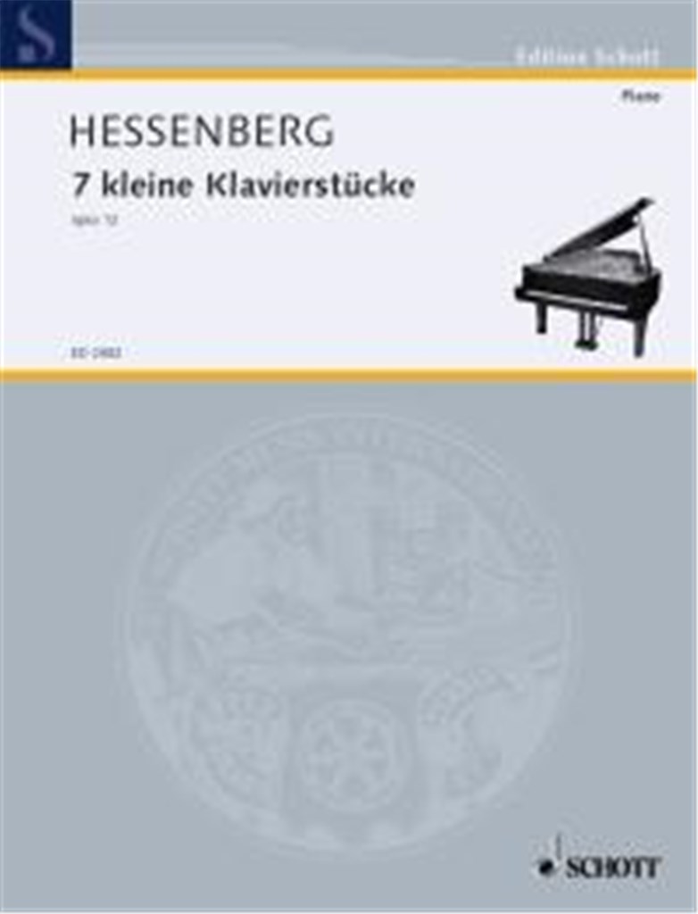 Seven little piano pieces op. 12