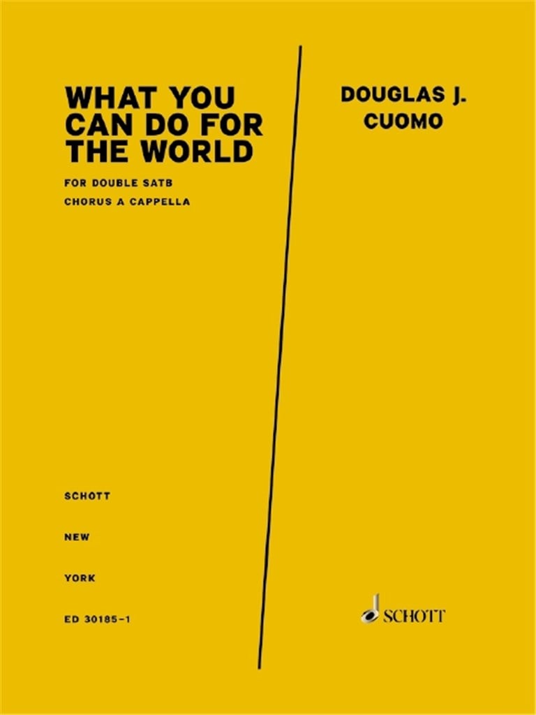 What You Can Do For The World
