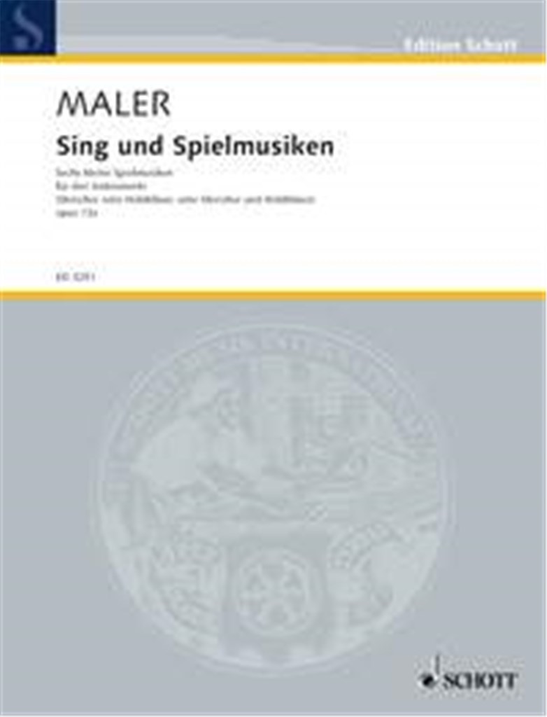 Sing- und Spielmusiken op. 13a