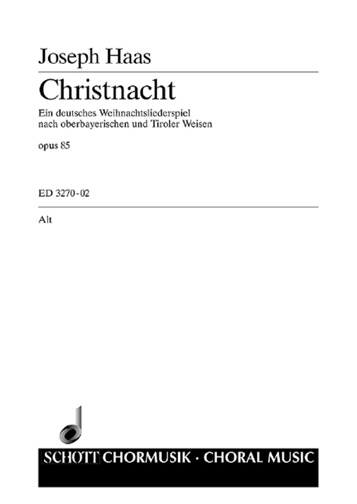 Christnacht op. 85