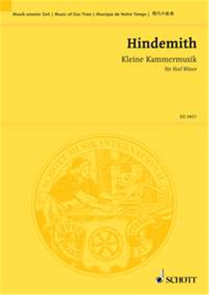 Kleine Kammermusik Op. 24 N. 2 Per 5 Str. A Fiato