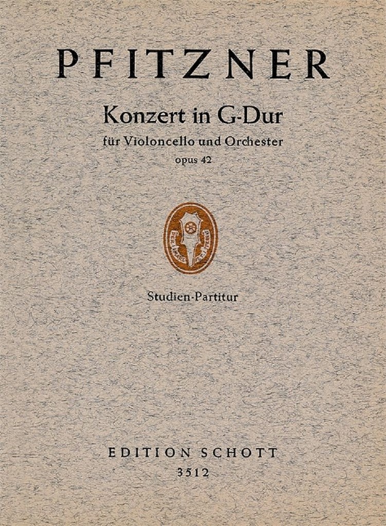 Cello Concerto in G Major op. 42