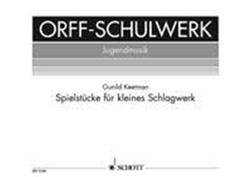 Spielstücke für kleines Schlagwerk