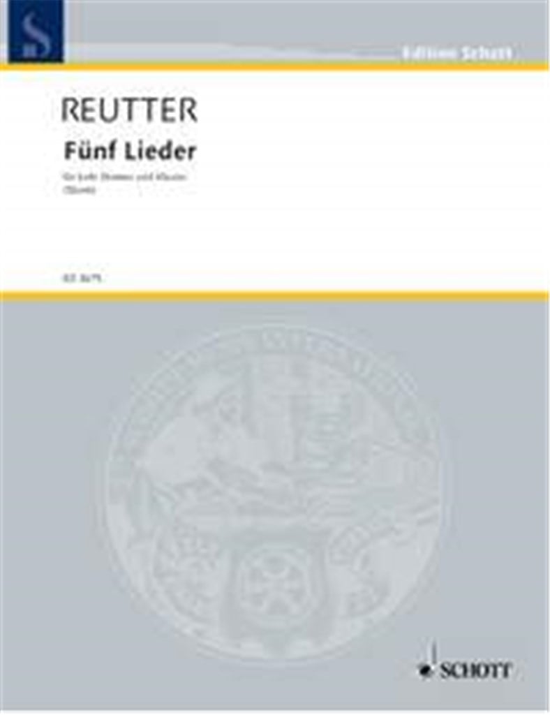 Fünf Lieder op. 58