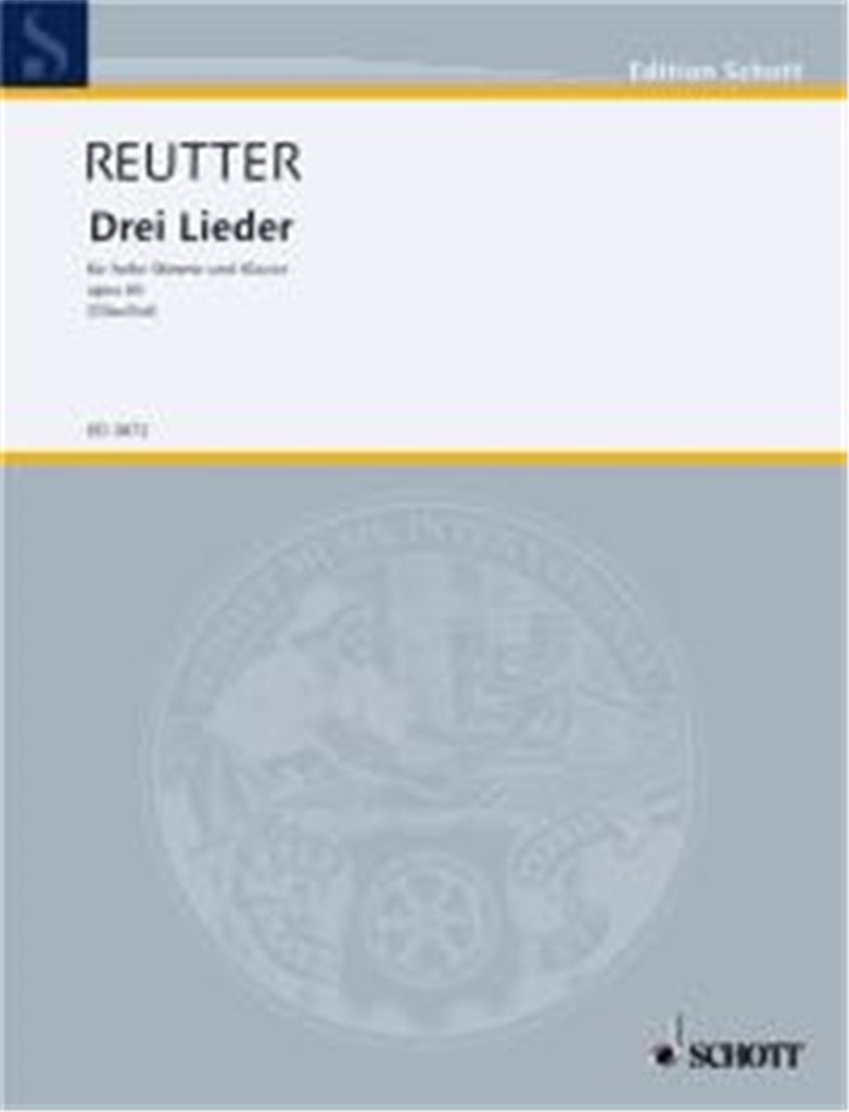 Drei Lieder op. 60