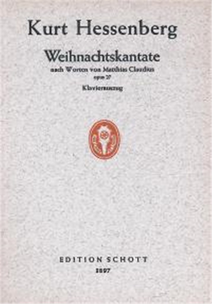 Weihnachtskantate op. 27