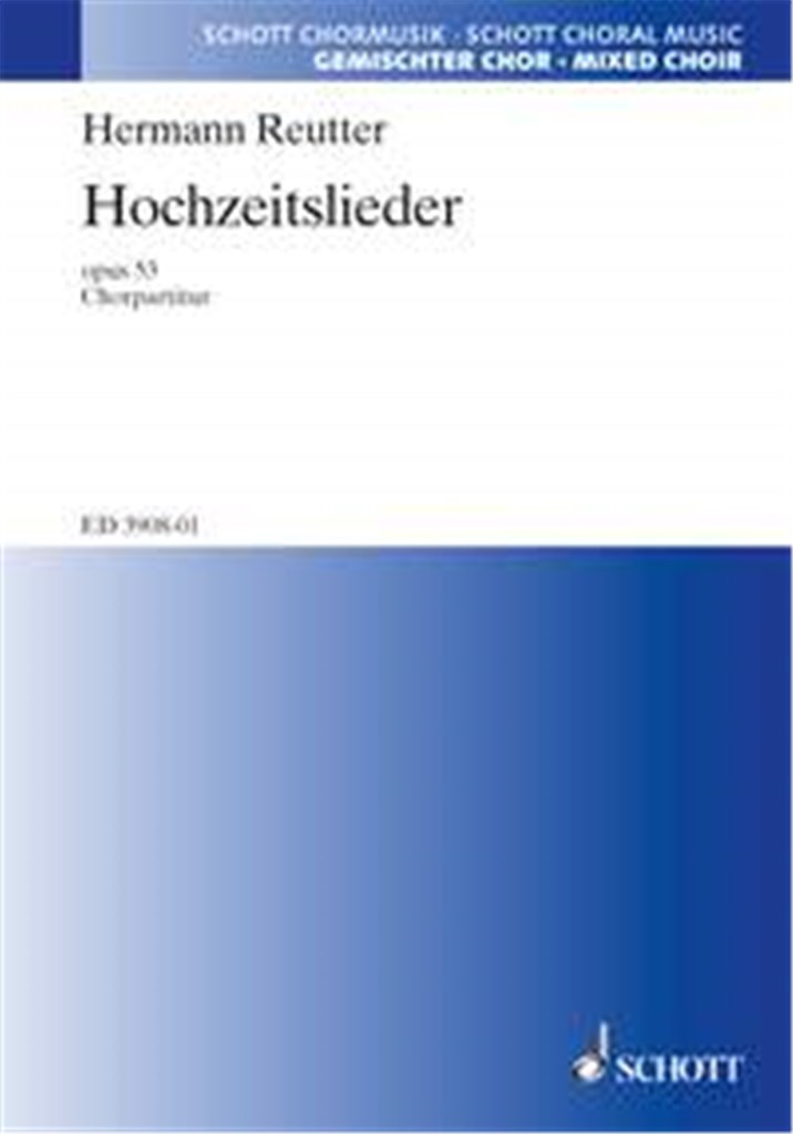 Hochzeitslieder op. 53