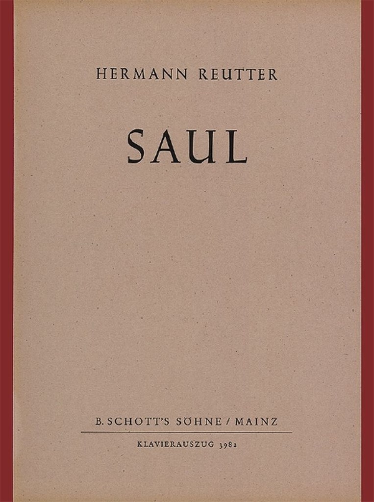 Saul op. 33