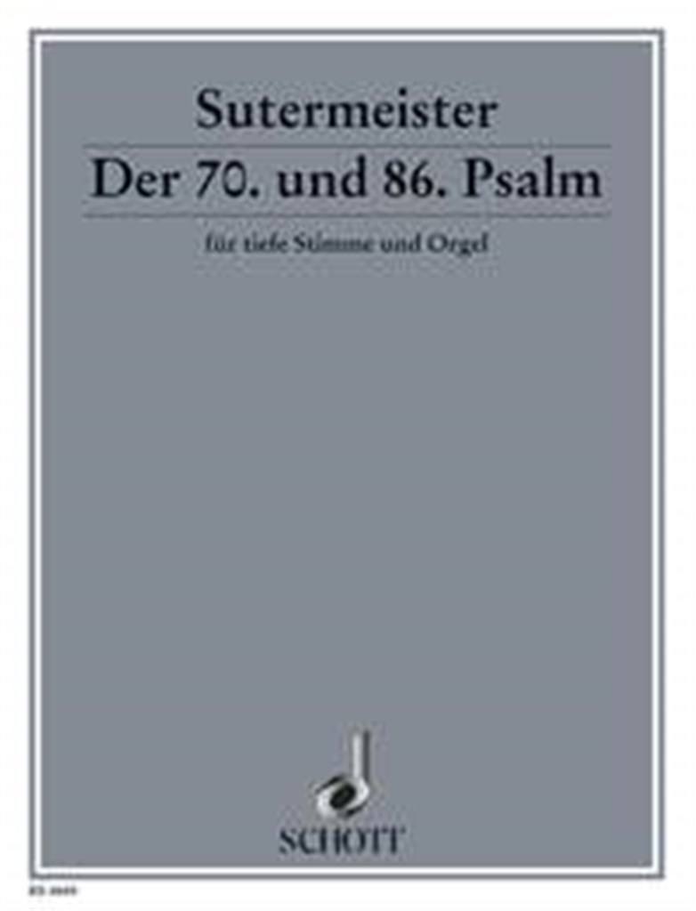 Der 70. und 86. Psalm